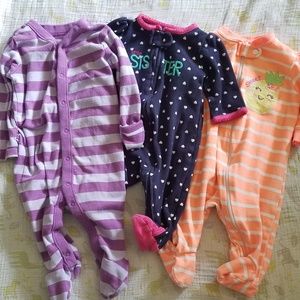 0/3 months sleeper lot